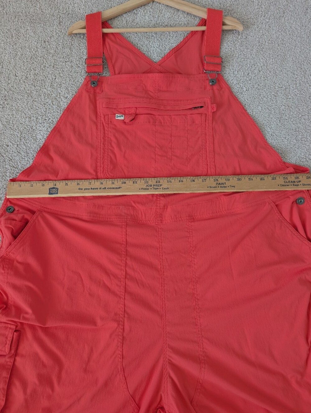 Duluth Trading Women's Heirloom Gardening Short Overalls Size 4X Outdoor - Picture 10 of 15